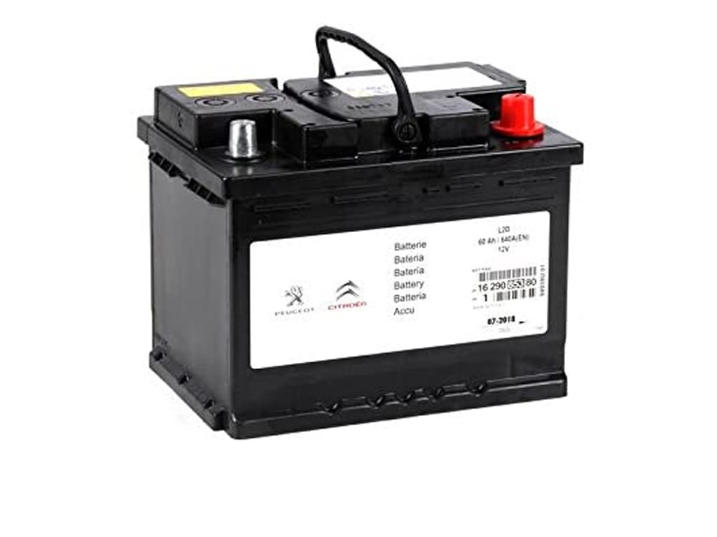 BATERIA 12V  60 Ah  640 A
