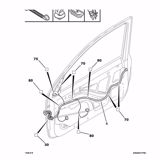 CABLERIA PUERTA DELANTERA