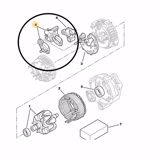 BORNE POSITIVO ALTERNADOR