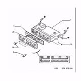 CIRCUITO IMPRESO MANDOS CLIMATIZADOR