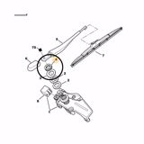 TUERCA PLASTICO EJE LIMPIAPARABRISAS