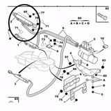 PISTON HIDRAULICO DERECHO CAPOTA